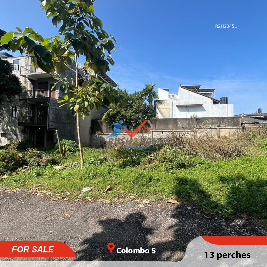 Bare Land for Sale at Colombo 5